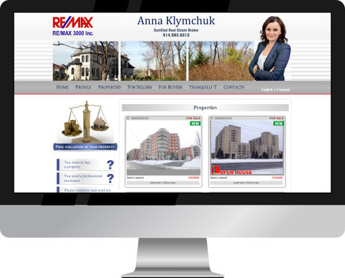 Anna Klymchuk Website